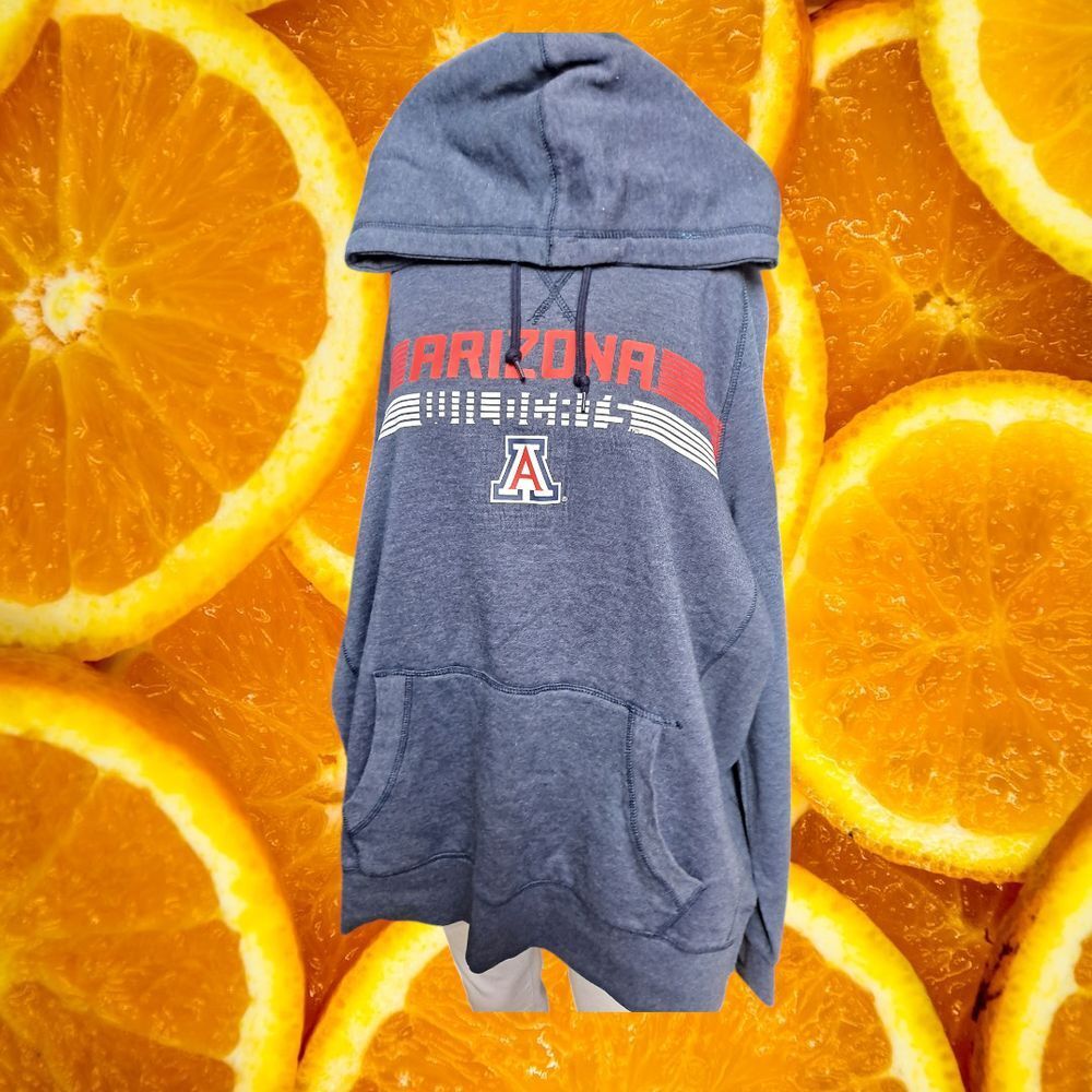 Rivalry Threads Arizona Wildcats College Hoodie Sweatshirt Athletic Navy 2XL